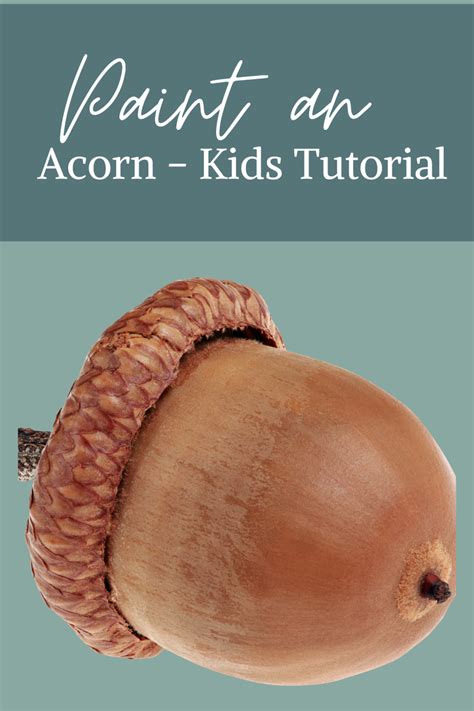 Acorn Art Projects for Kids! — Jackie Partridge Art