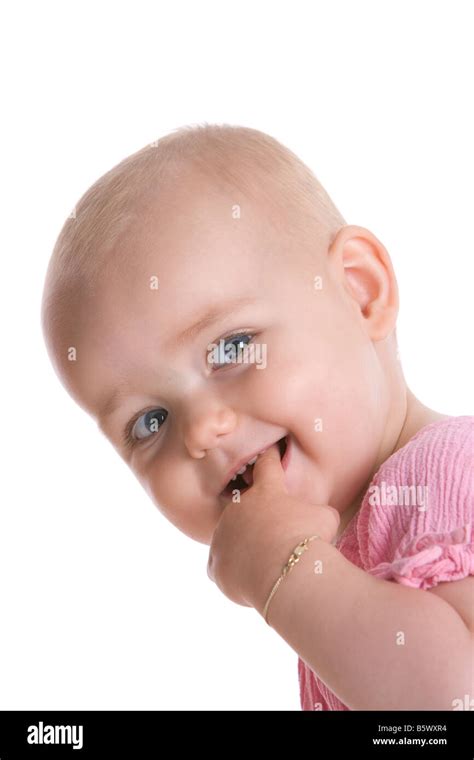 Baby girl portrait Stock Photo - Alamy