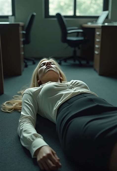 Blonde office woman knocked out by trassleepywomen on DeviantArt