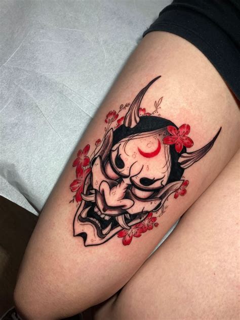 Oni Mask Tattoo Meaning: Symbolism, Culture & Style Guide