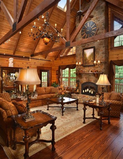 cabin style living room  guide  creating  cozy  rustic retreat