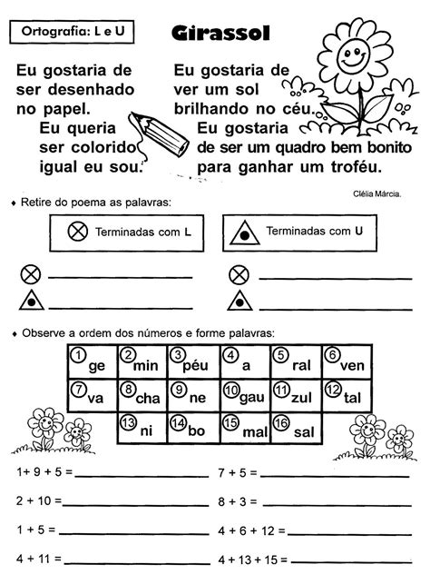 Lista De Palavras Com L Ou U - 5