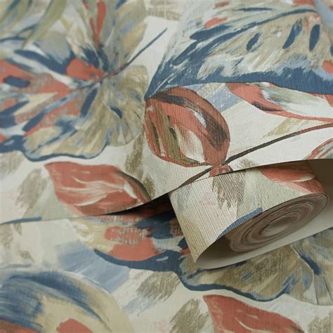 Aralia by Albany - Beige - Wallpaper : Wallpaper Direct