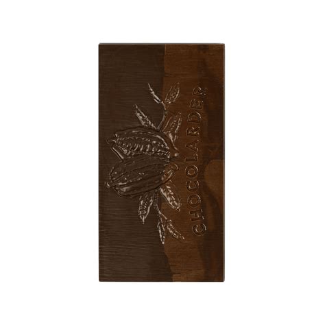 Rhubarb & Ginger Naked Bar Packshot - Chocolarder