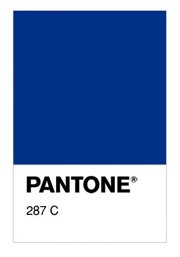 Colore PANTONE® 287 C - Numerosamente.it