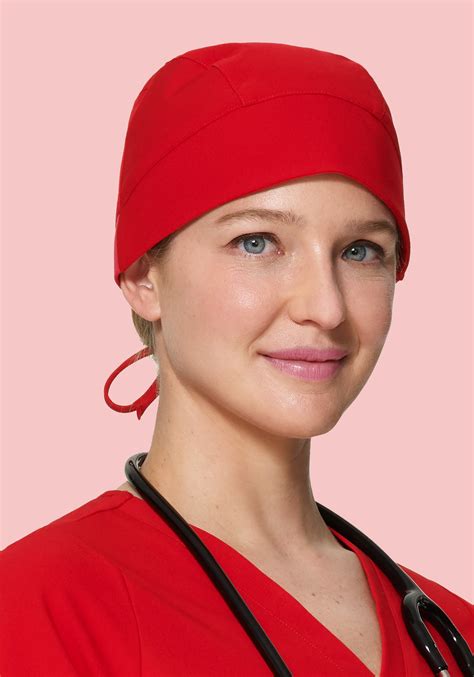 Women's Candy Red Scrubs – Mandala Scrubs