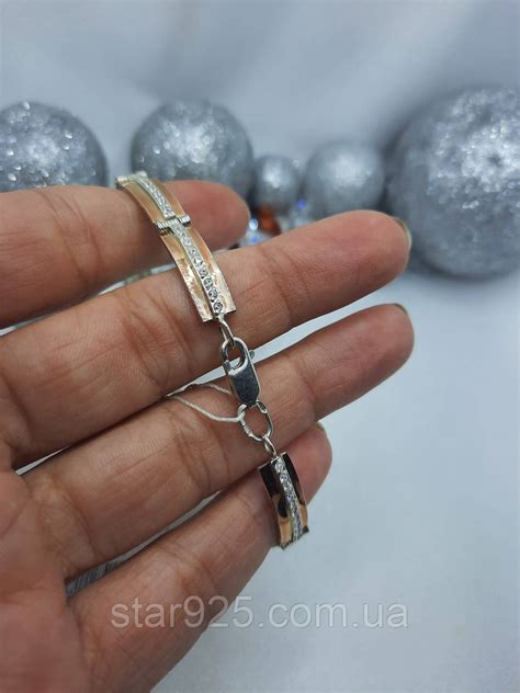 Серебряный Браслет с Золотом Стюарт2"Г" — Купить Недорого на Bigl.ua ...