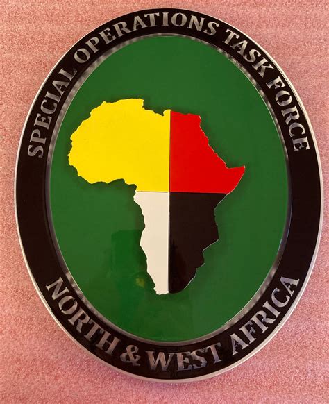 special operations task force africa logo metal worx