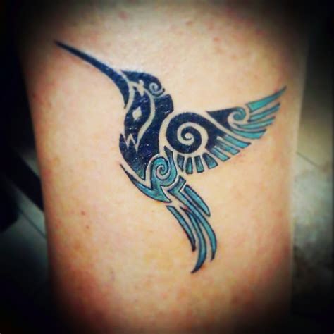 Tribal Hummingbird Tattoos