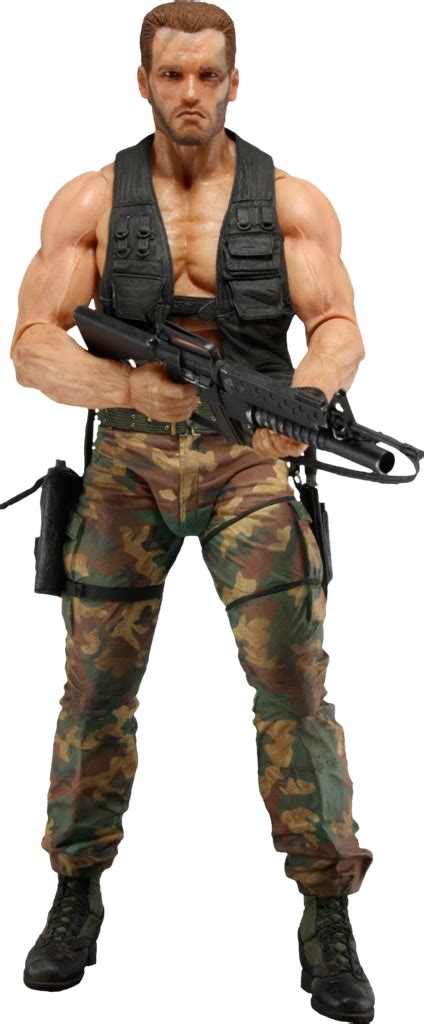 Predator Dutch Schaefer 1/4 scale action figure