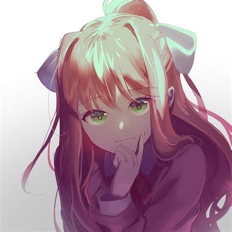 Monika Wallpapers - Top Free Monika Backgrounds - WallpaperAccess
