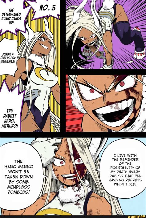 Miruko Manga Wallpaper Lighter Version - THE DETERMINED BUNNY BANKS Up ...