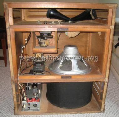 leslie organ speaker  amplmixer electro  pasadena build