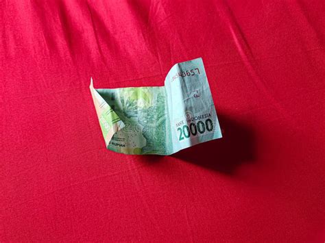 money paper  indonesia stock image image  purple brown