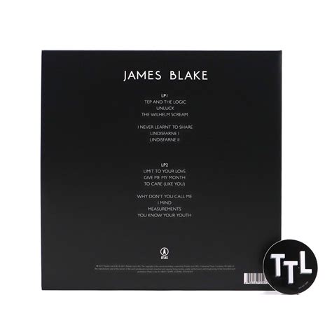 James Blake: James Blake (Import) Vinyl 2LP — TurntableLab.com
