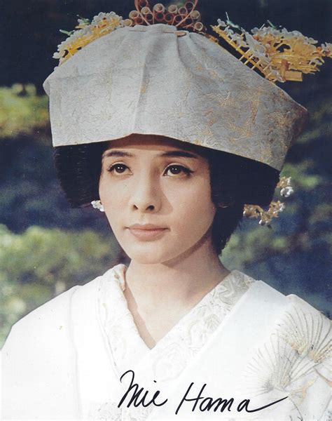 At Auction: Mie Hama James Bond You Only Live Twice signed 10x8 inch