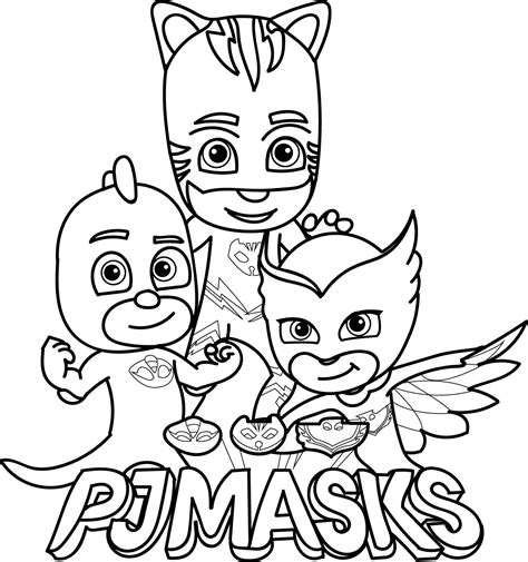 PJ Masks Coloring Pages - Best Coloring Pages For Kids