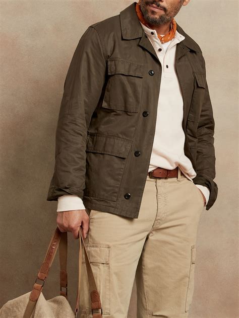 Double-Knit Long-Sleeve Henley | Banana Republic