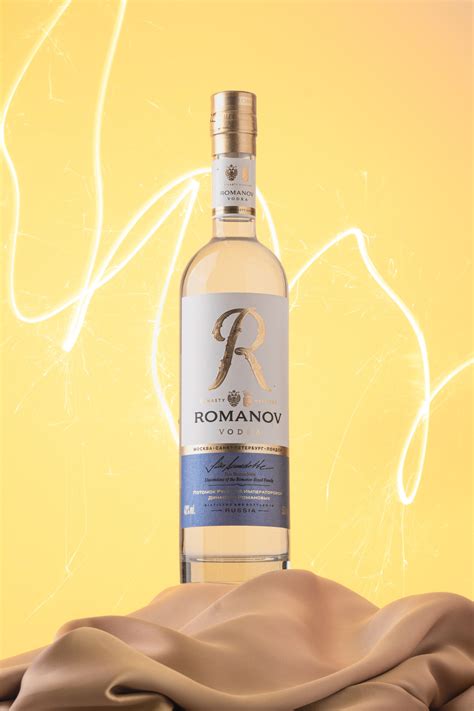 Romanov vodka on Behance