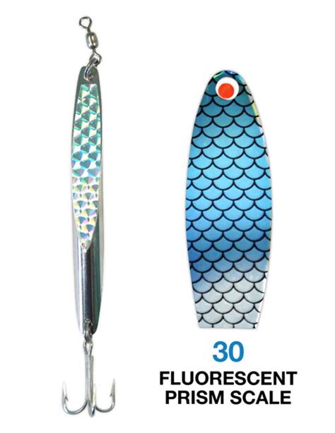 deadly dick long casting jigging lure size  fluorescent prism