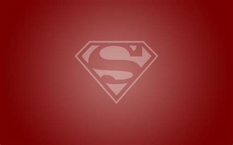 the superman logo on a red background