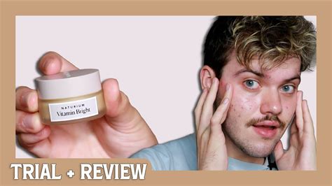 naturium vitamin bright illumnizing eye cream | trial + review - YouTube