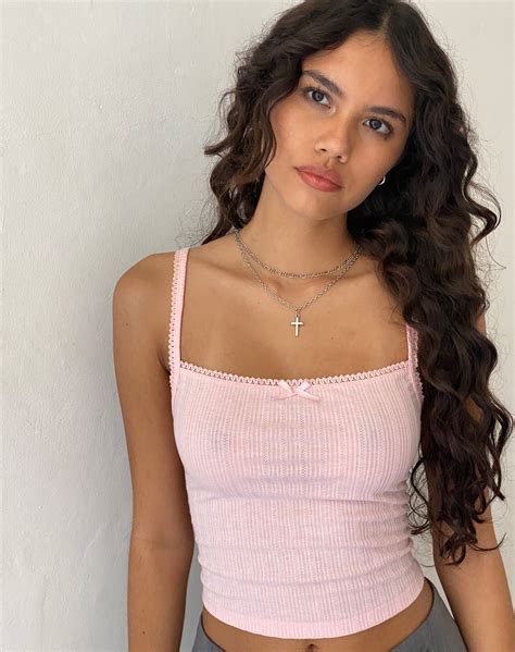 Pink Cami Top | Brynn – motelrocks-com-us