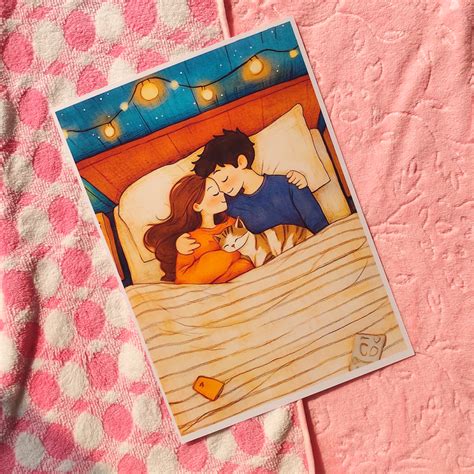 couple snuggle poster cozy spaces