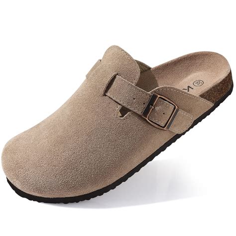 Men Fashion Men Mules Shoe with Arch Support Unisex Classic Beach Shoes