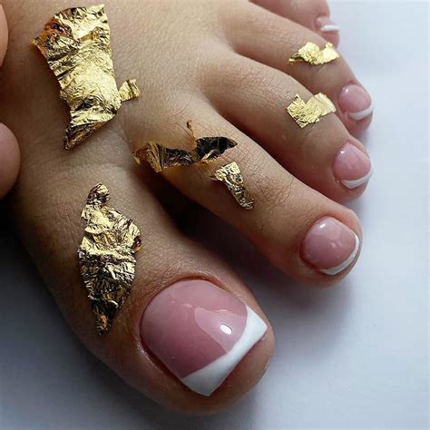 Amazon.com: French Tip Press on Toenails Short Solid Square Fake