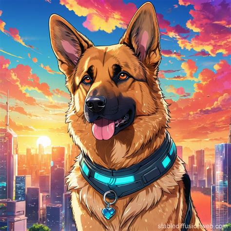 German Shepherd Dog Breeds Image | Stable Diffusion Online
