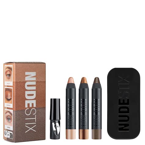 NUDESTIX Nude Metallic Eye Mini 3PC Kit | LOOKFANTASTIC