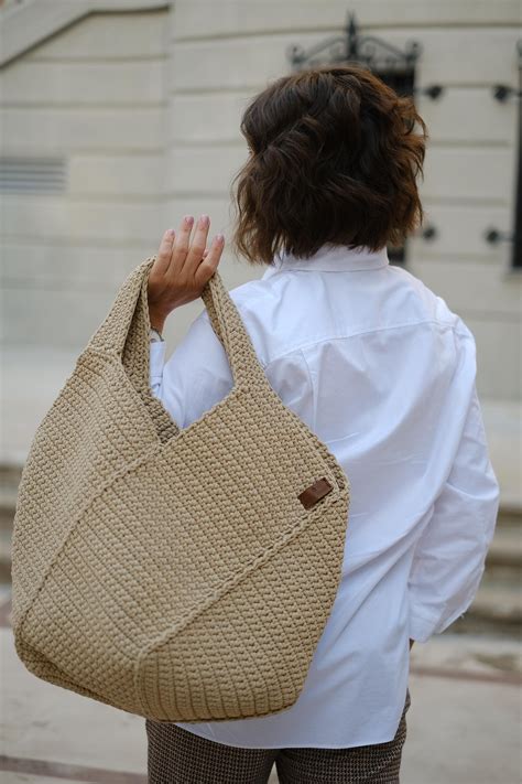 Crochet Tote Bag Pattern Crochet Shoulder Bag Pattern PDF Crochet Tote ...