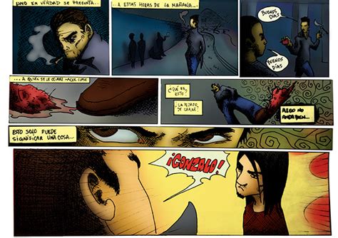 capitulo  comic  behance