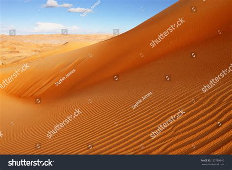 Rolling Sand Dunes Arabian Desert Stock Photo 123769240 | Shutterstock