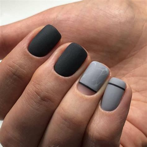 Маникюр с полосками 2020 - фото модного дизайна | Trendy nails, Super ...