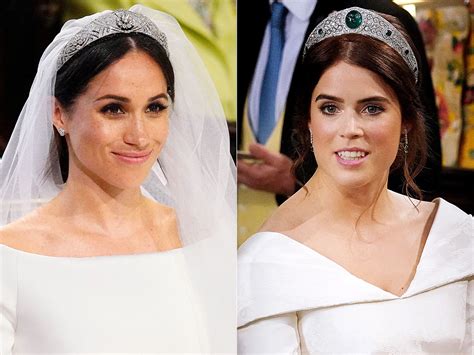 Princess Eugenie Wears Same Style Tiara as Meghan Markle to Her Royal