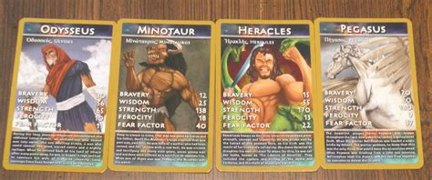 Top Trumps Greek Mythology Card Game Review - Geeky Hobbies