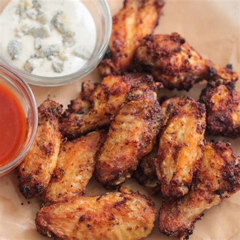 Air Fryer Chicken Wings (Super Crispy) - Cooked by Julie