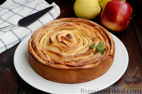 Яблочные пироги, рецепты на RussianFood.com: 597 рецептов яблочных пирогов