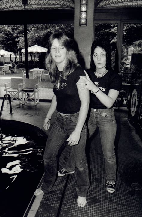 Sandy West And Joan Jett