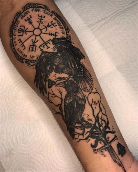 Славянские и скандинавские татуировки | эскизы | VK | Viking tattoos ...