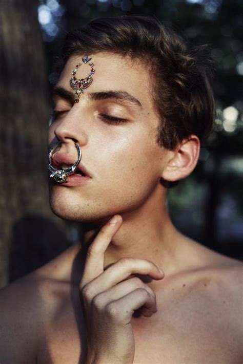 Men's piercings (72 photos) - types, care and healing