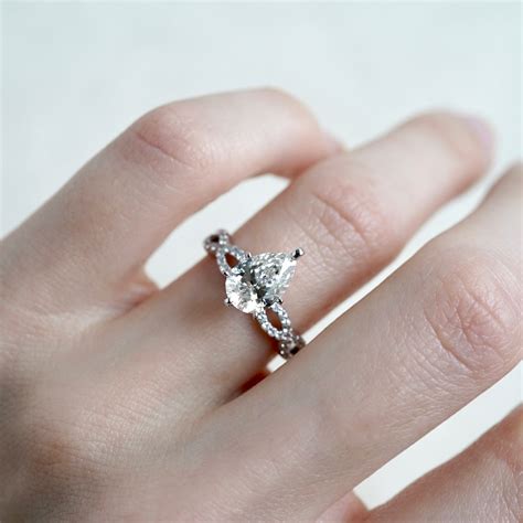 Pear Shaped Diamond Rings: 6 Big Mistakes - Do Amore