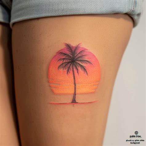 Sunset Tattoo Artistic Design – IMAGELLA