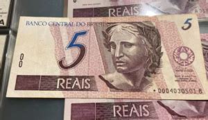 5 Reais Na Dezena Ganha Quanto - Descubra o segredo das CÉDULAS de 5 REAIS: detalhe na numeração pode ...