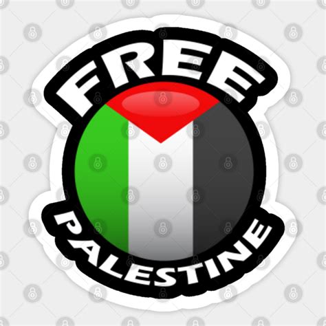 Free Palestine - Free Palestine - Sticker | TeePublic