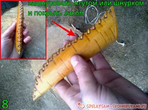Чехол для ножа из бересты | Сделай сам своими руками