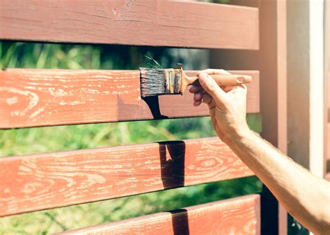 wood fence painting pros  cons boots  enterprises