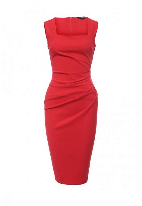 Платье Dorothy Perkins, цвет: красный, DO005EWPUN74 — купить в интернет ...